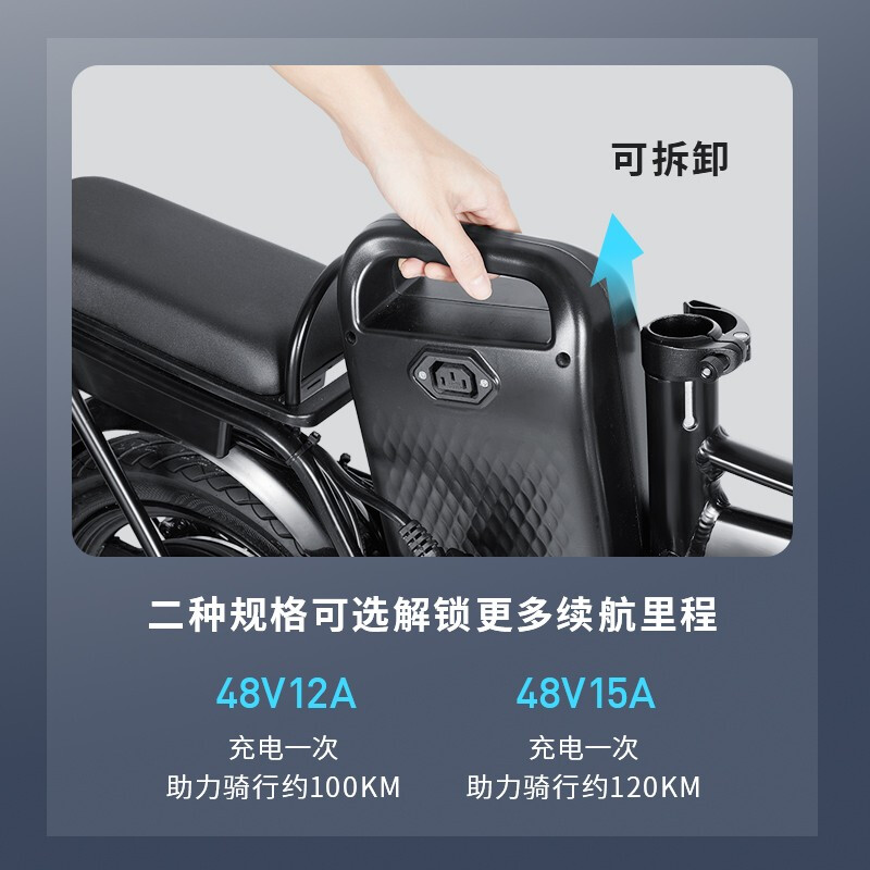 爱玛轻鸿M1 小巧便捷的代驾代步利器